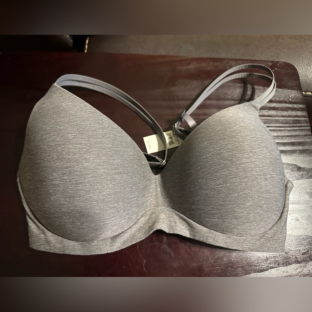 Gray Women's Aerie Bra